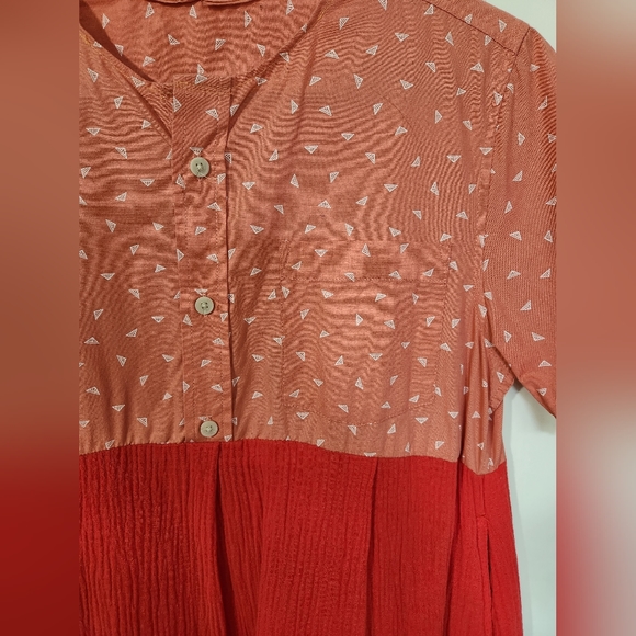 HOMEMADE Dress 100% Cotton - Picture 7 of 8